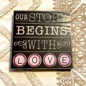 Inspirational decor (2 signs)